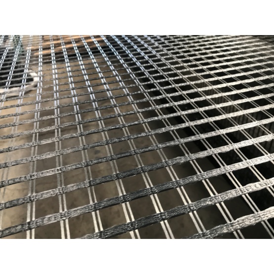 Warp Knitted and Polymeric Coated Polyester Geogrids