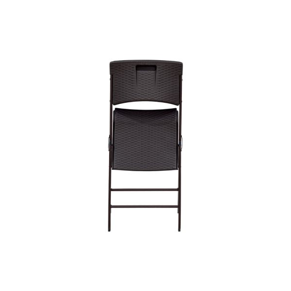Metal Furniture Portable Folding Rattan Plastic Cheap Chair