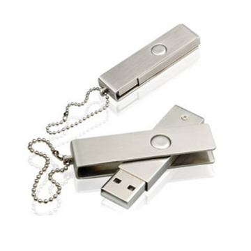 swivel usb disk mini metal usb flash drive