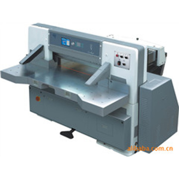 920mm program control single hydraulic single worm wheel paper cutting machine
