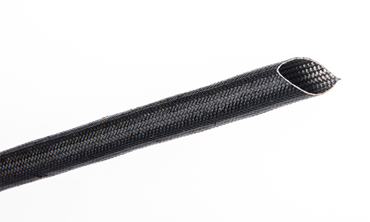 flexibility silicone coated braided fiberglass sleeving