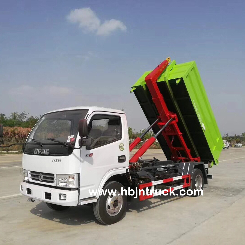 Dongfeng Hook Loader Garbage Truck