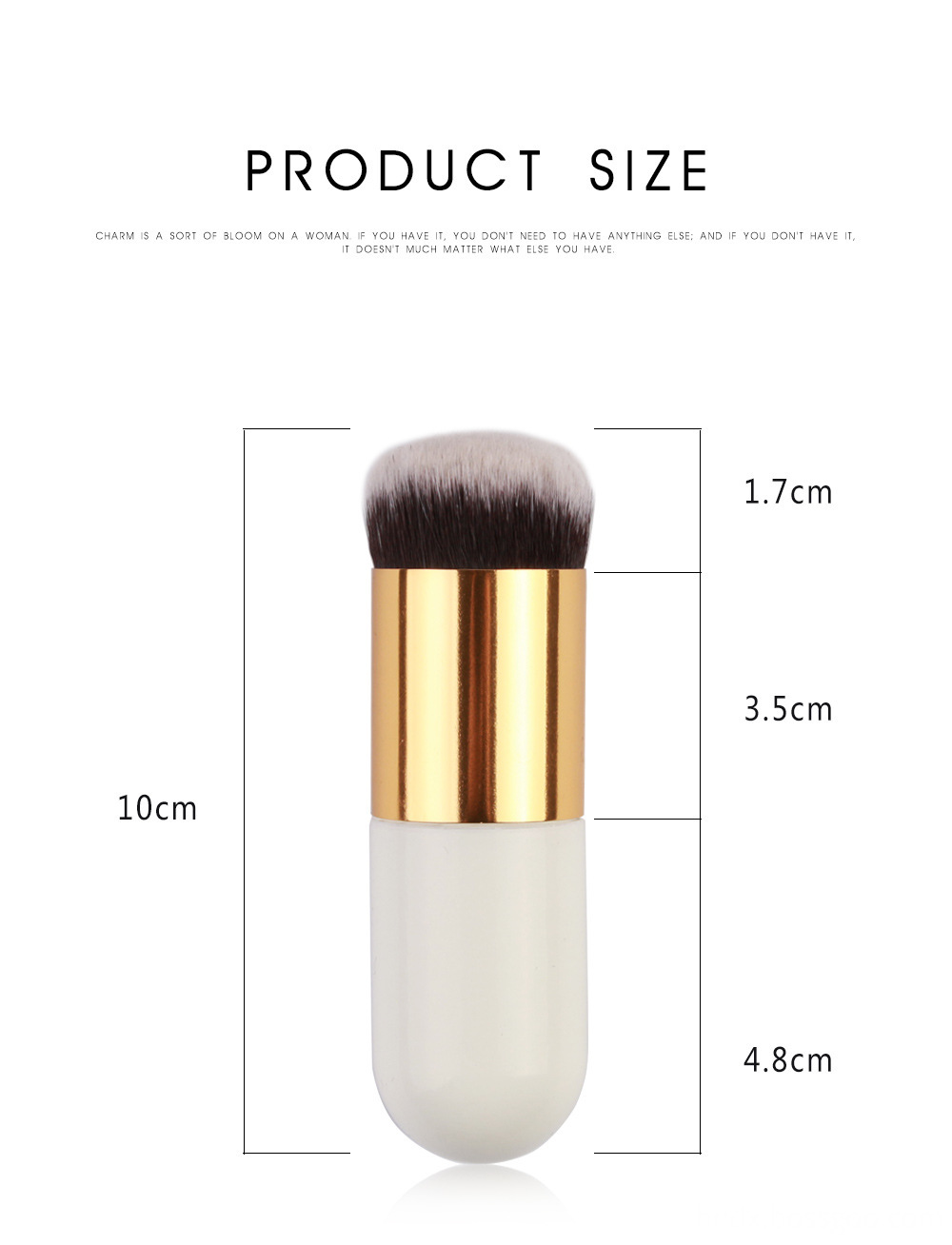 Single Foundation Makeup Brush 5