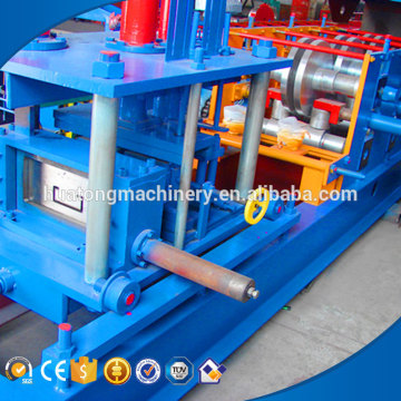 Steel sheet pop channel roll forming machine manufacture