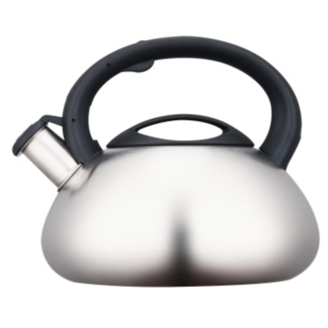 2.5L Stainless Steel Whistling Teakettle with satin polished