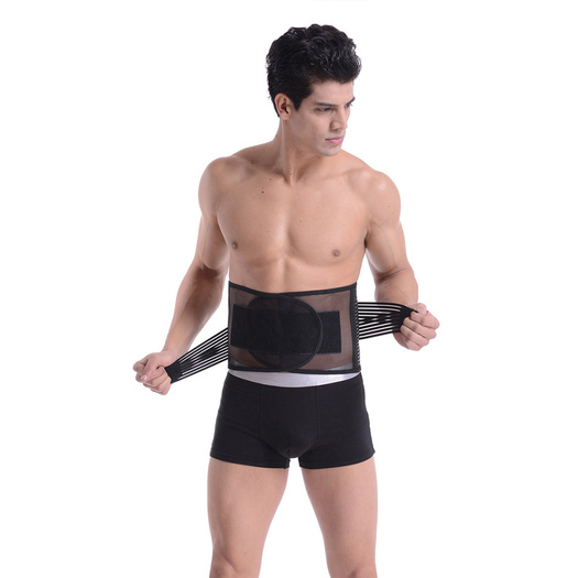 Portable support belt movement direct waist support
