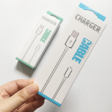 Paper usb cable packaging box