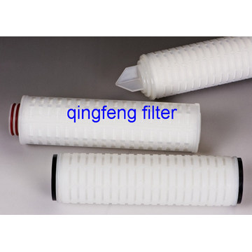 Medical Lyophobic PES Membrane Pleated Filter Cartridge