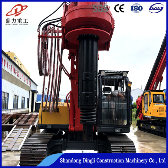 Dingli exports high-quality hydraulic pile driver