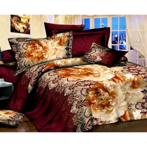Bed Set Fabric 3D Design