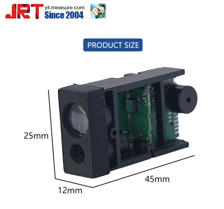 50m USB Laser Distance Sensors Size