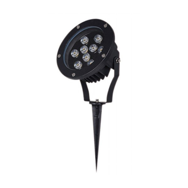 Dimmable Aluminum Black 9W CREE LED Spike LightofDimmable Aluminum Black 9W CREE LED Spike Light