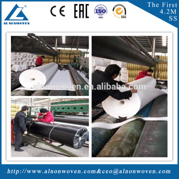 Non-woven needle punched Geotextile Production Line/non woven fabric making machine/nonwoven need