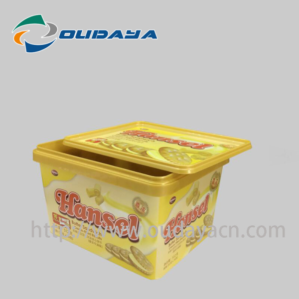 IML container Food Grade Plastic Box