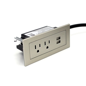 2 Sockets and USB Ports Power Strip
