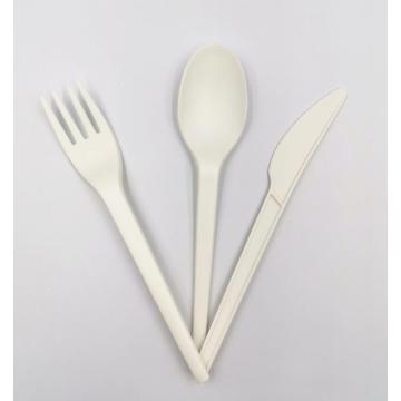 Eco-friendly PLA Compostable Cutlery Fork Spoon Knife Sets
