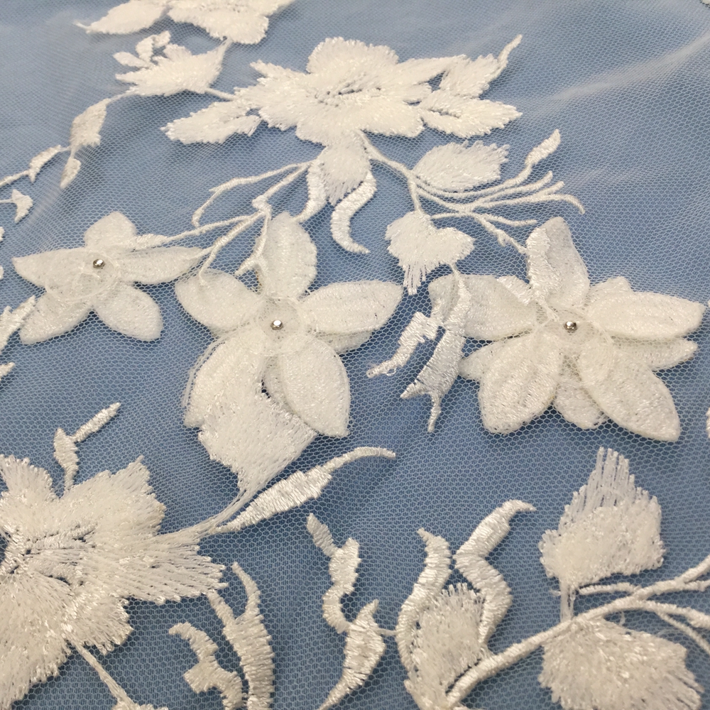 Flower Embroidery Lace for Dress
