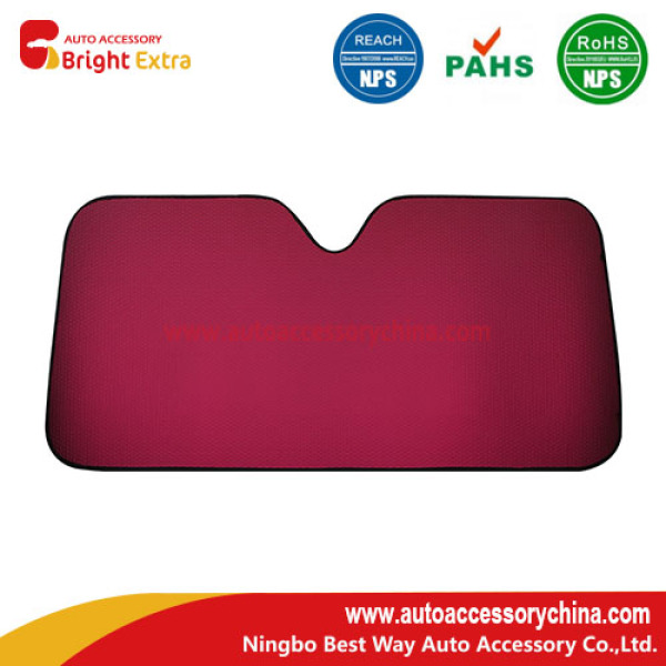 Red Car Front Windshield Sun Shade