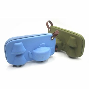 Waterproof hard eva protect case for tea sets