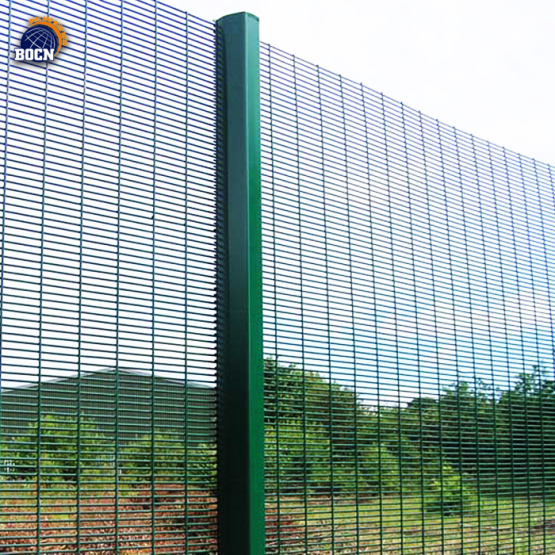 Hot dipped galvanized welded 358 anti climb fence