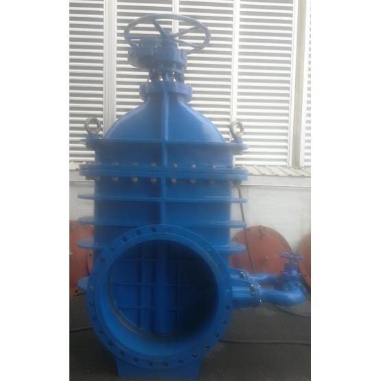 Moulding flange gate valve