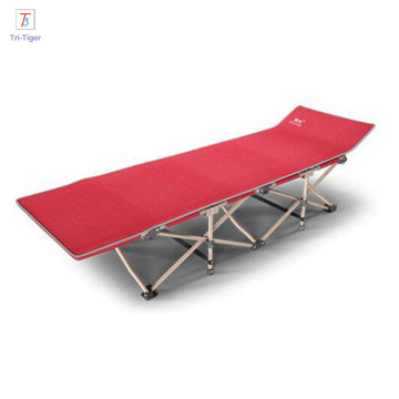 600D oxford portable cot Aluminum Single Military Folding Camping Bed