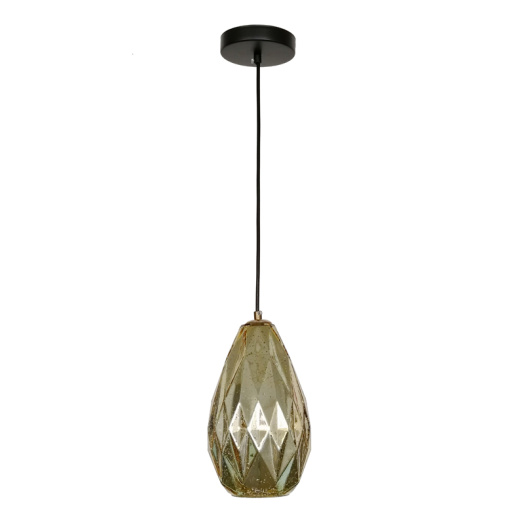 Modern gold and rose Glass Decorative Pendant Lamp