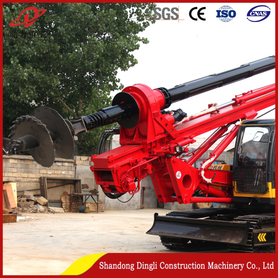 Hot-selling crawler rotary drilling rig exported to Africa