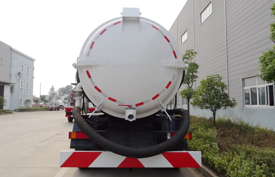 Wasted Water Suction Truck Price