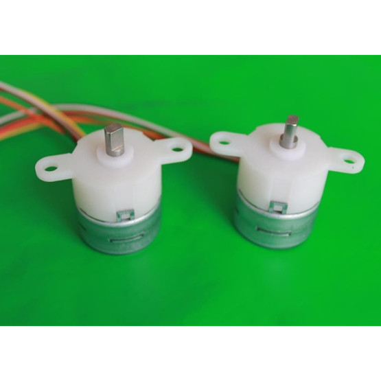 25mm PM stepper motors with permanent magnets / plastic or metal gears