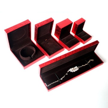 High quality Square PU Leather Jewelry Box