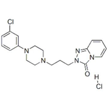 1,2,4-Triazolo[4,3-a]pyridin-3(2H)-one,2-[3-[4-(3-chlorophenyl)-1-piperazinyl]propyl]-,hydrochloride  CAS 25332-39-2
