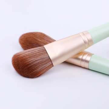 12pcs Spring green cosmetics brush set