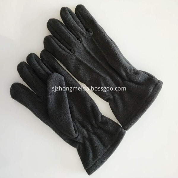 Warm fleece gloves 