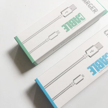 Paper usb cable packaging box