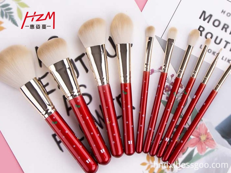 Christmas Makeup Brush