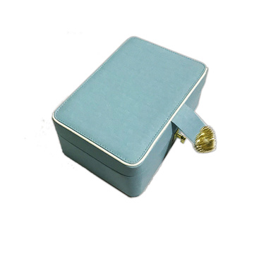 Beautiful jewelry box with heart shape lock