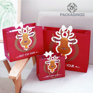 Elk Design Christmas Gift Packaging Box in Stock