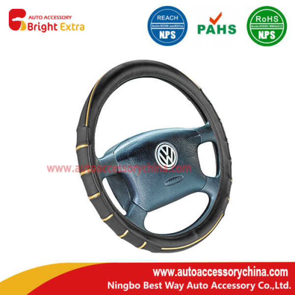 14 Inch Ridged Grip Steering Wheel Cover