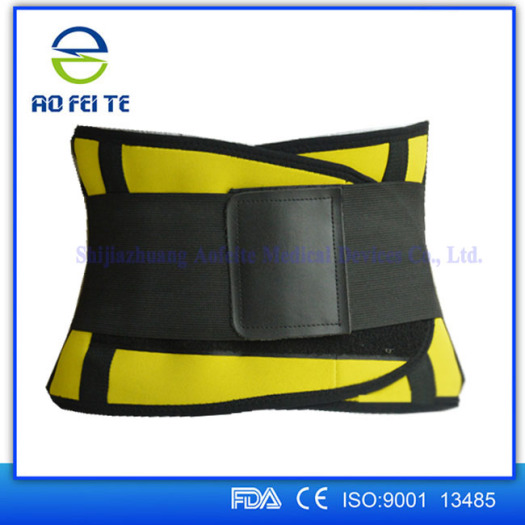 Adjustable medical sport waist trimmer sweat support belt