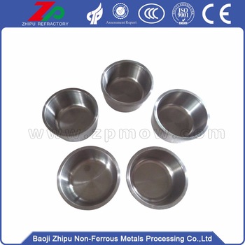 best price lathing 48.85mm molybdenum crucible