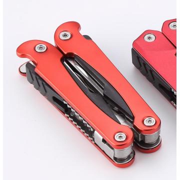 Stainless Steel Multi-Plier Multi-Tool red handle