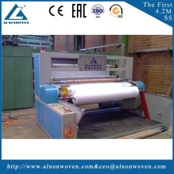 Best automatic AL-1600 SS 1600mm non woven fabrics making machinery with great price