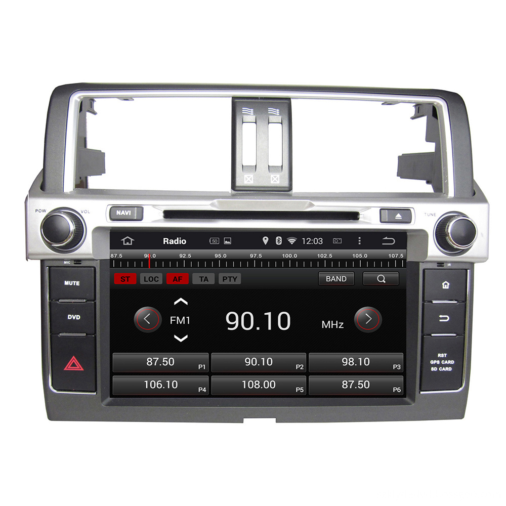 Toyota Pardo 2014 car DVD player 