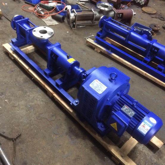 single screw pump with speed control motor