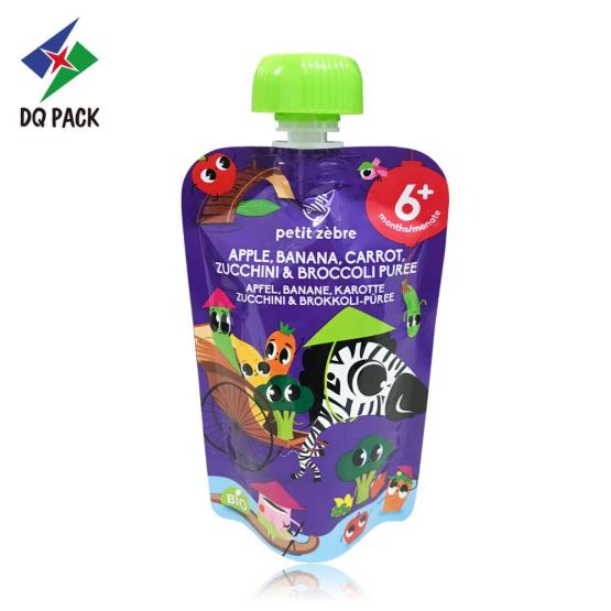 120ml Juice Pouch Stand up pouch with mushroom caps PET/AL/NY/PE