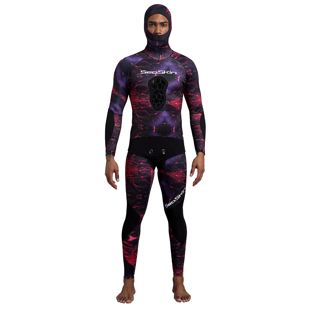 Seaskin Two Pieces Camo Wetsuit