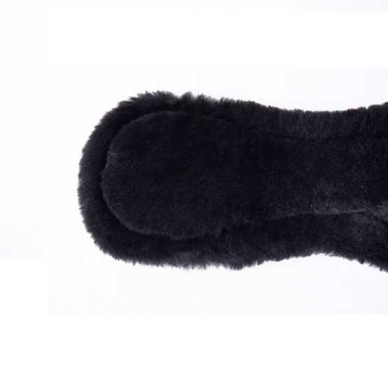 Anatomic western girth with Merino sheepskin