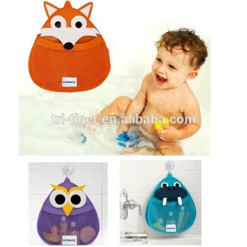 Bath Toy Organizer | The Best Net Toy Organizer For Children/Babies/Toddlers. Storage bag & Powerful Suction Cups | Suitable For