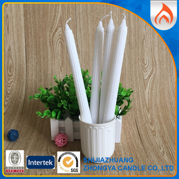 South Africa Big White Household Fluted Candles